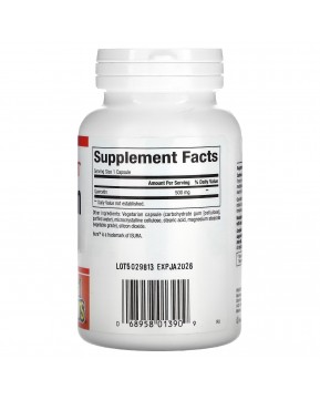 Natural Factors, кверцетин, 500 мг, 60 вегетарианских капсул